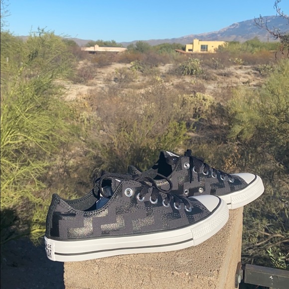 New Zig Zag Shimmer Converse All Stars 7.5 - Picture 4 of 14